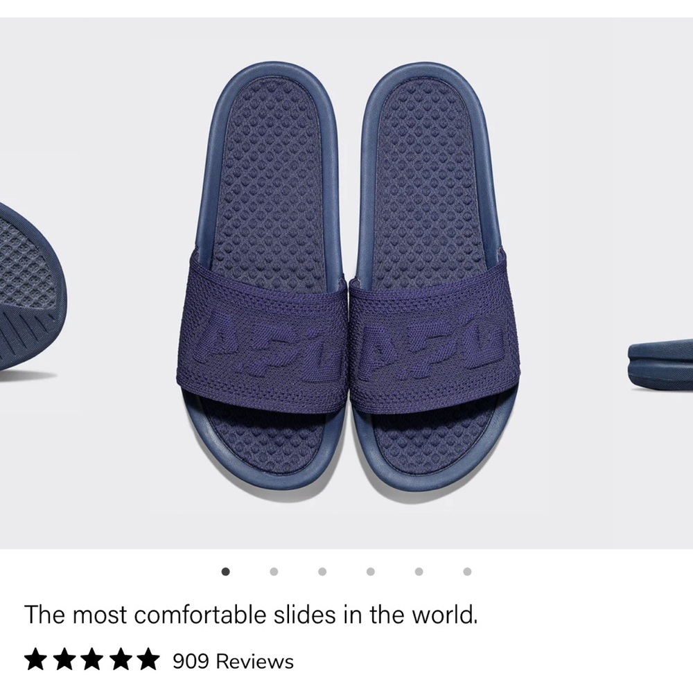 APL Women's Navy Tech Loom Slides